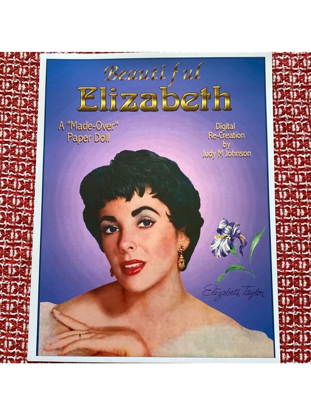 Vintage Beautiful Elizabeth uncut and cut paper doll collection
